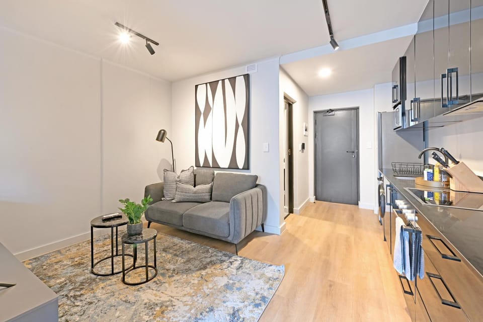 Kitchen or kitchenette, Living room