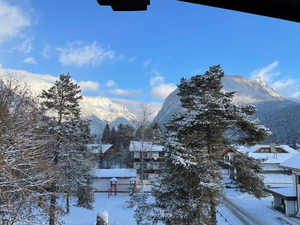 Day, Natural landscape, Winter, Mountain view