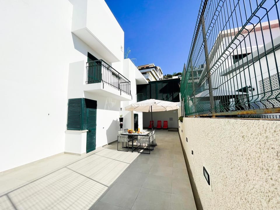 Property building, Patio, View (from property/room), Balcony/Terrace