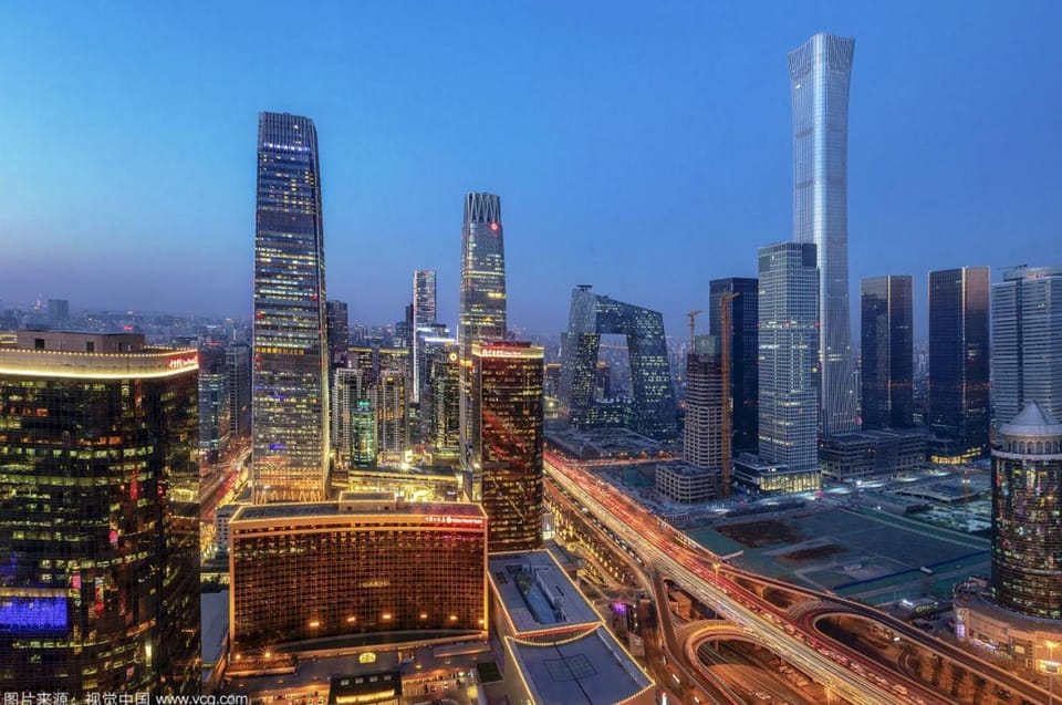 Night, City view