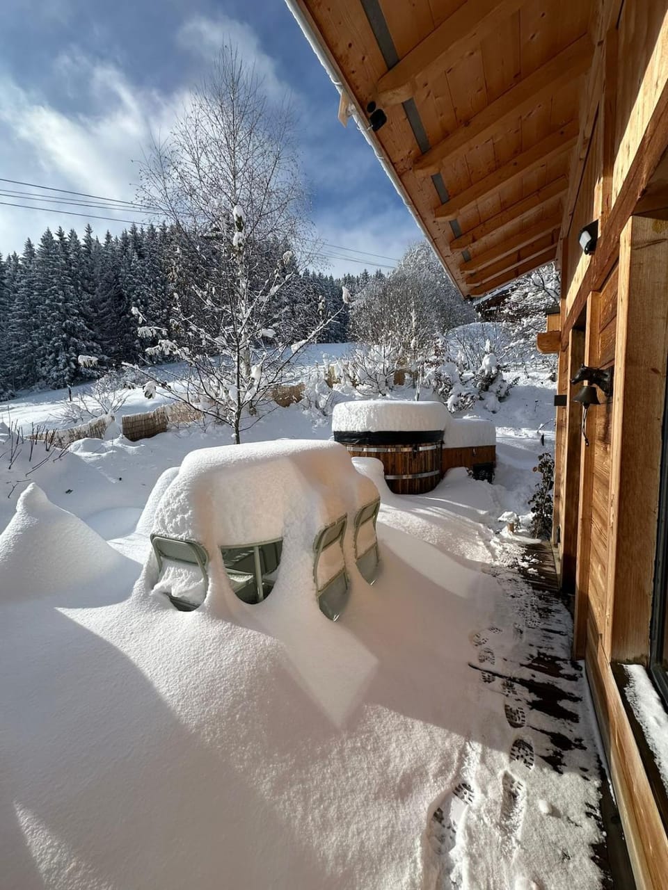 Day, Natural landscape, Winter, Mountain view