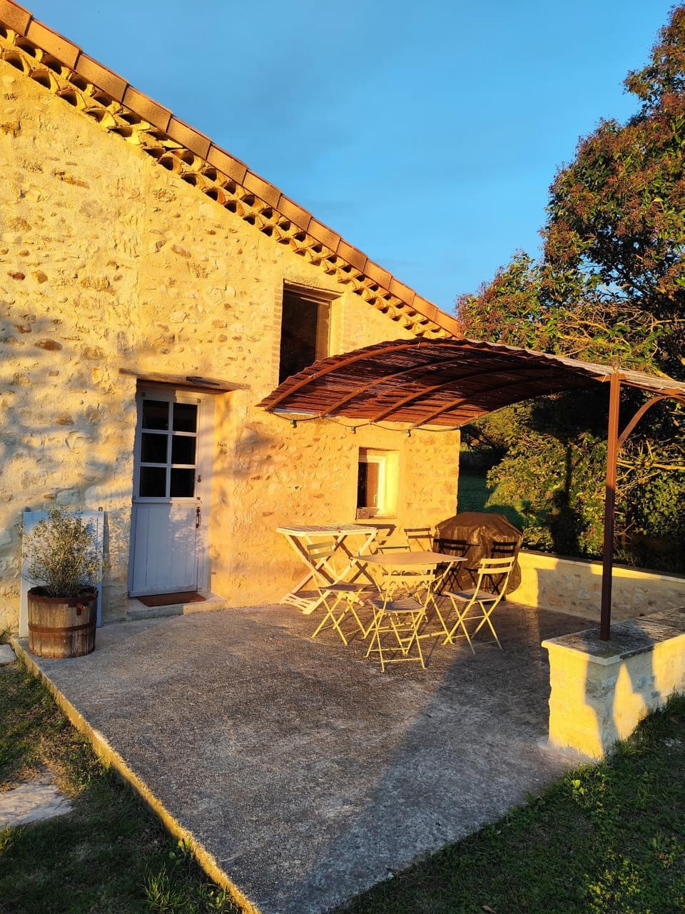 Patio, Sunset