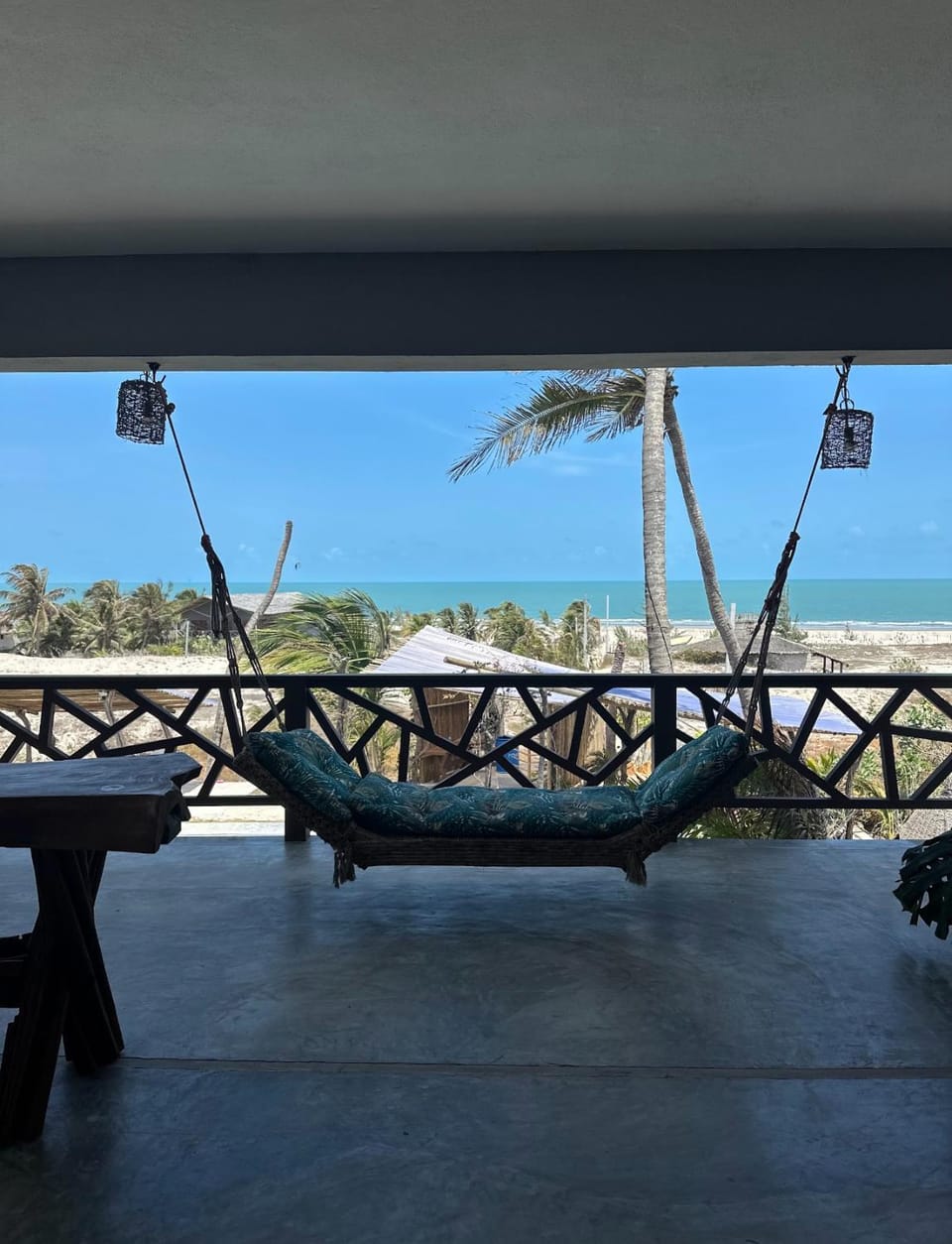 Patio, Day, Natural landscape, View (from property/room), Balcony/Terrace, Living room, Seating area, Dining area, Sea view