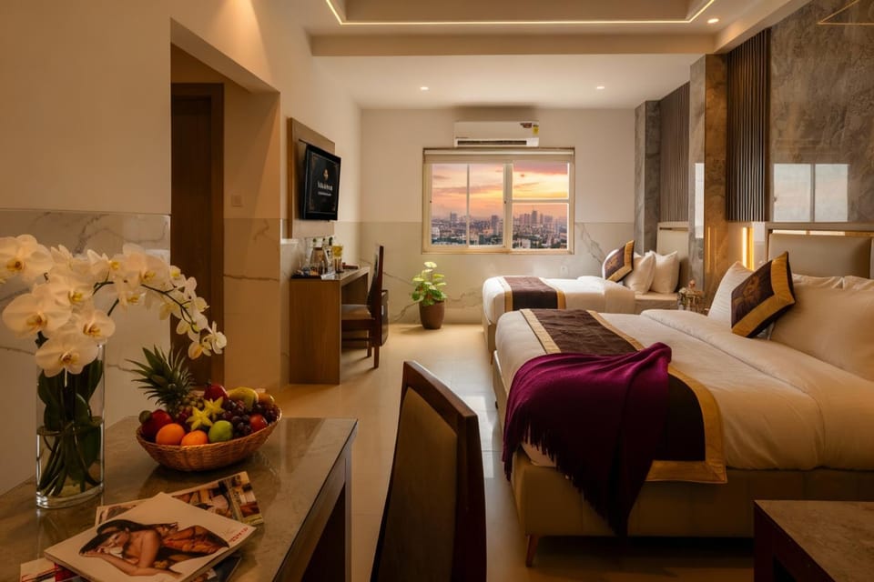 Bed, TV and multimedia, Photo of the whole room, Bedroom, air conditioner