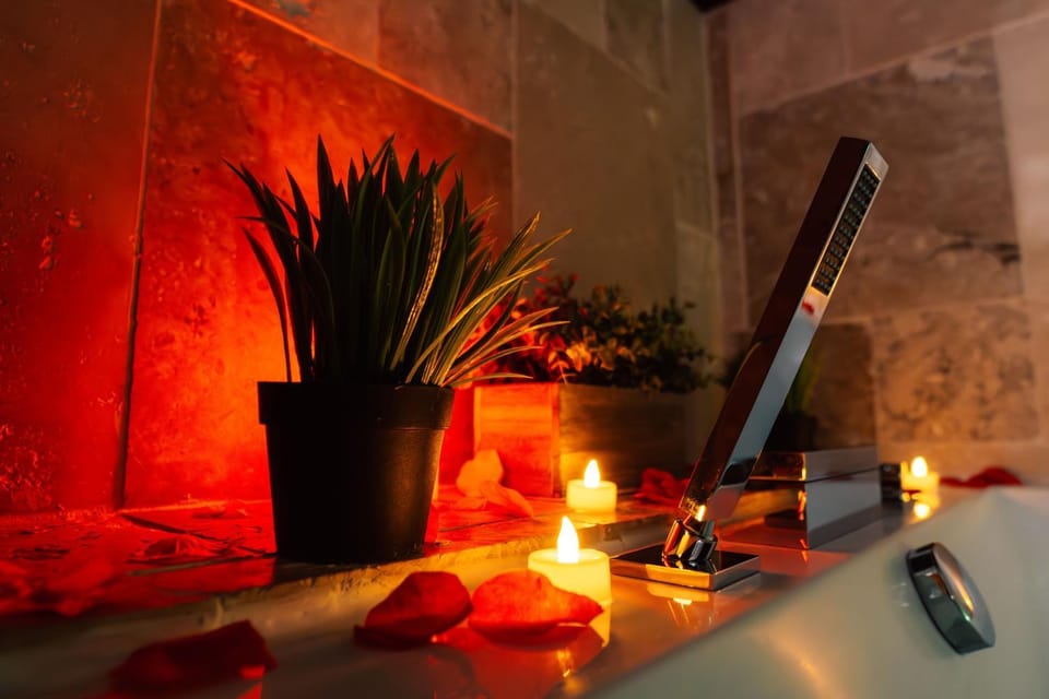 Evasion romantique & spa Apartment in Saint-Étienne