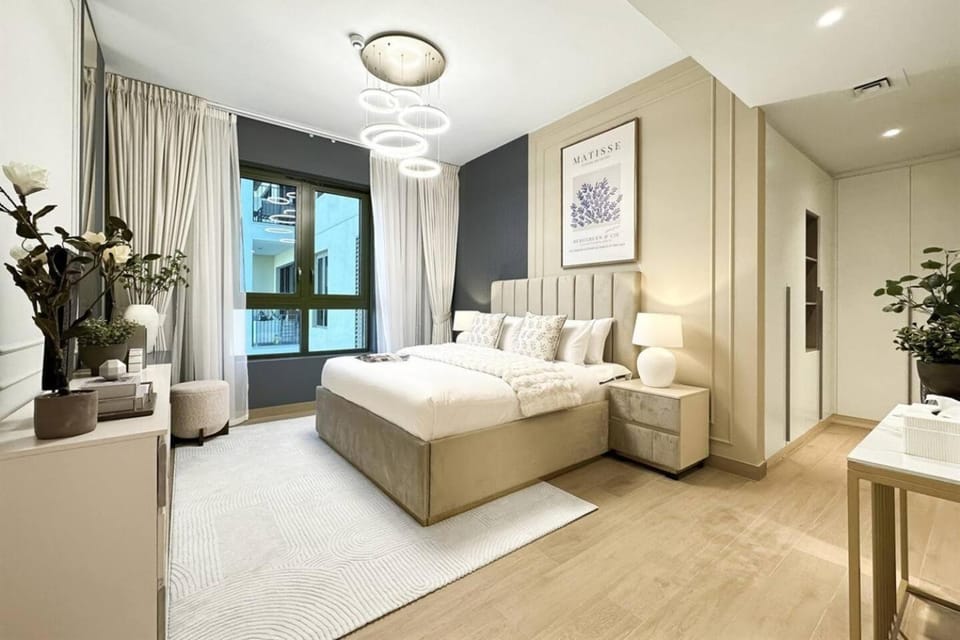 La Mer Designer 1BR Private Beach Access House in Dubai