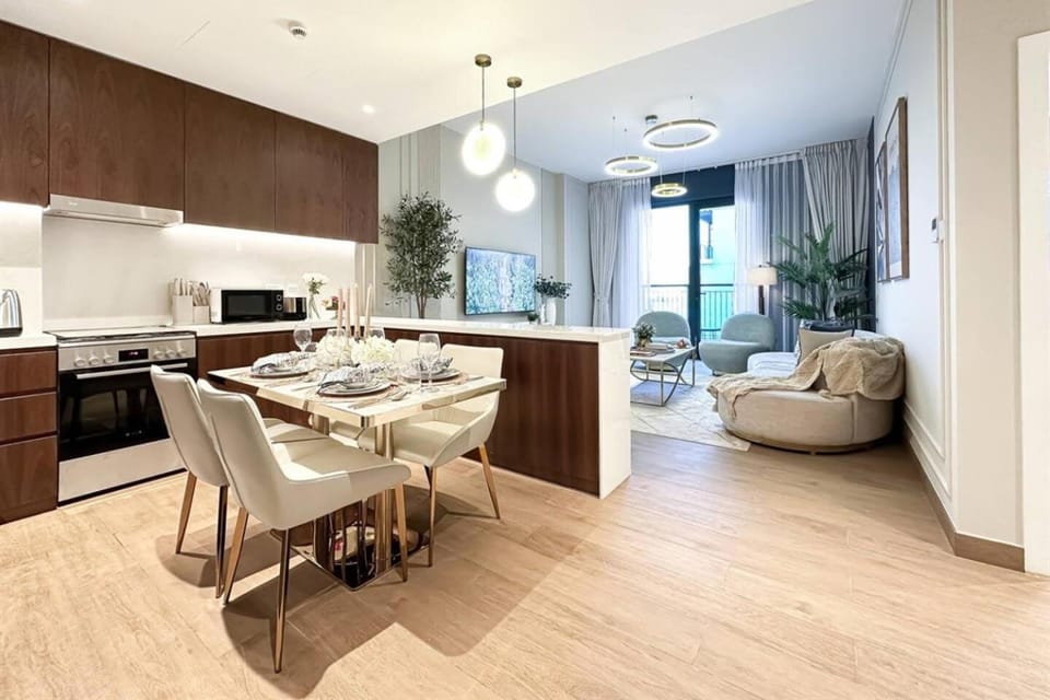 La Mer Designer 1BR Private Beach Access House in Dubai
