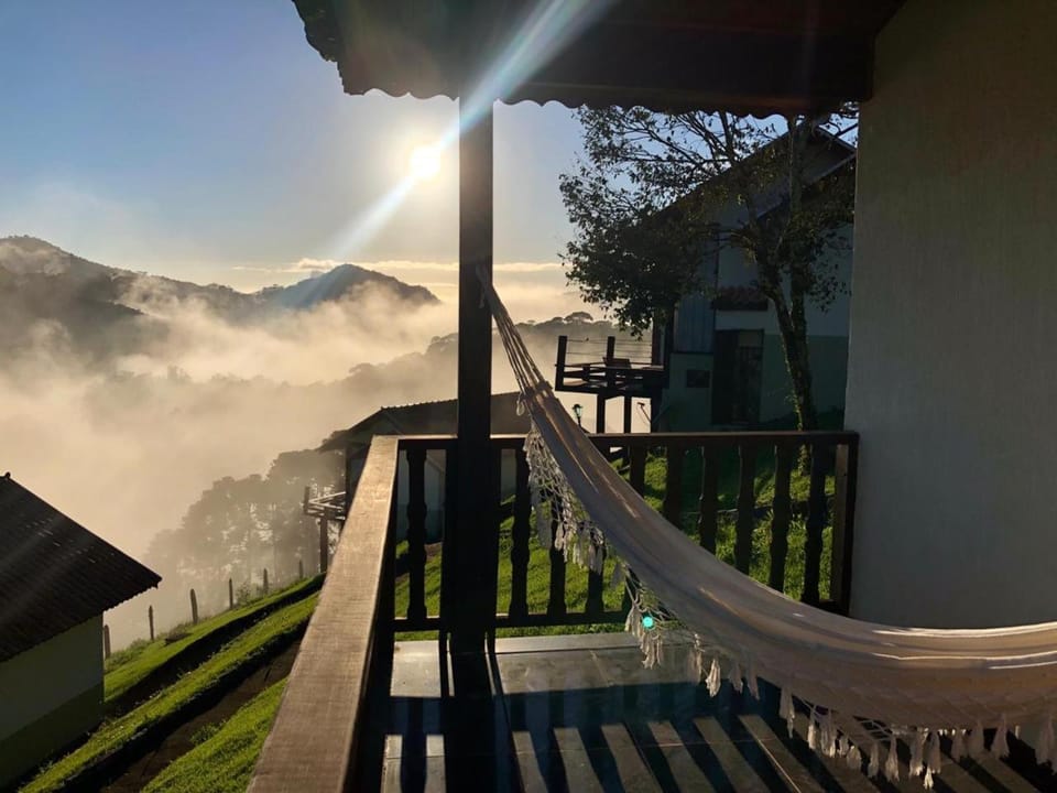 Day, Natural landscape, View (from property/room), Balcony/Terrace, Mountain view, Sunrise, Sunset