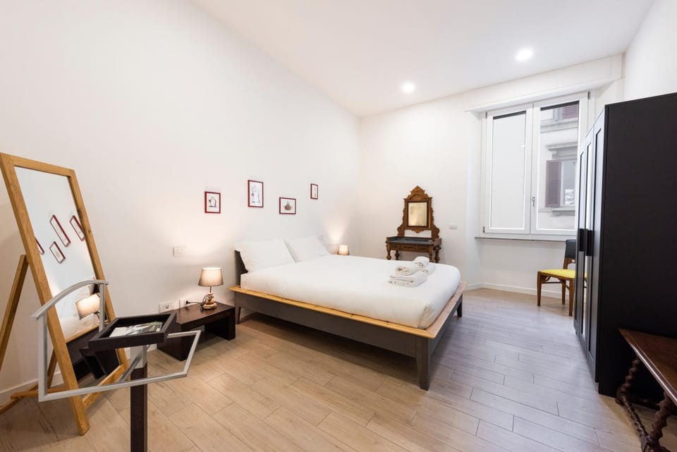 Bed, Photo of the whole room, Bedroom, wardrobe