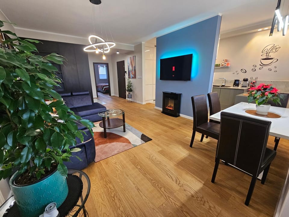 TV and multimedia, Kitchen or kitchenette, Living room, Seating area, Dining area