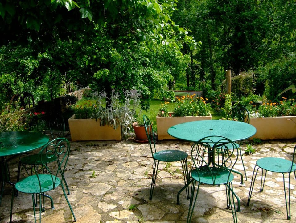 Patio, Garden, Garden view