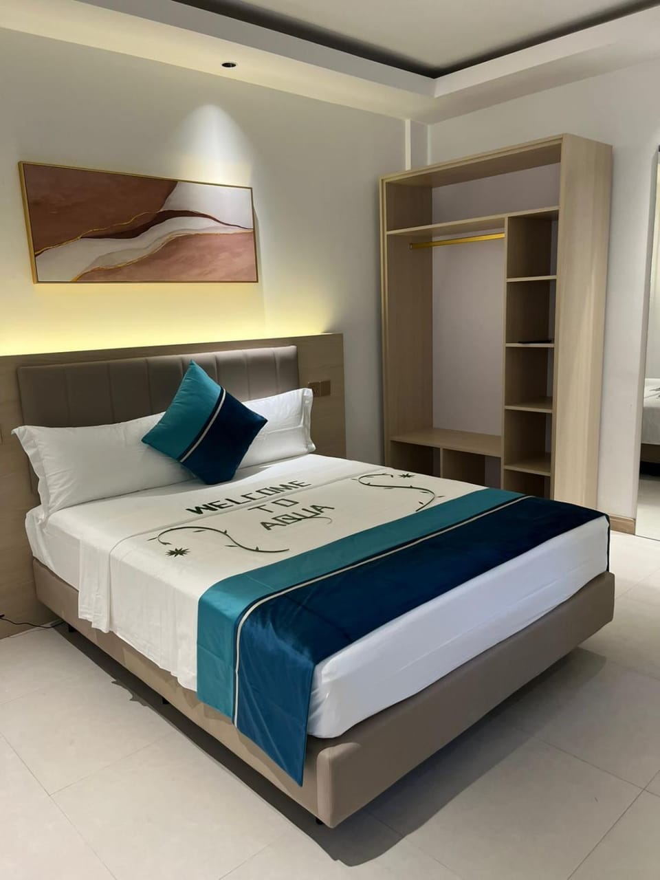 Bed, Photo of the whole room, Bedroom, wardrobe
