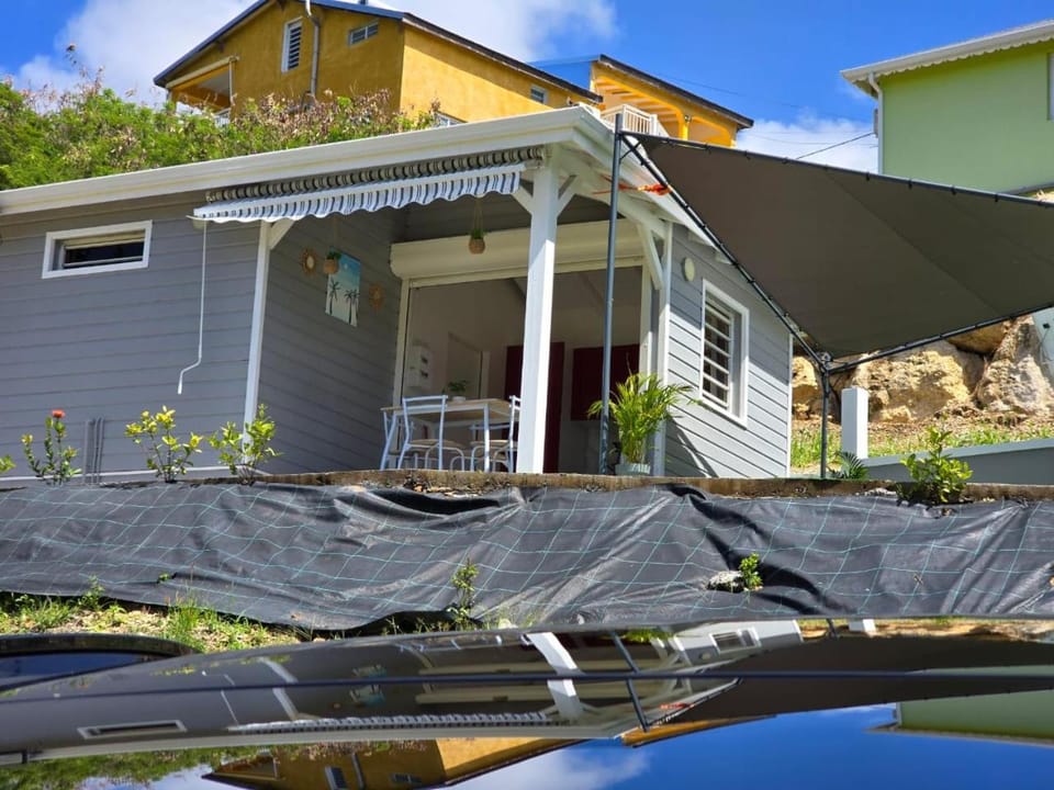 Property building, Patio, Day, Garden, View (from property/room), Balcony/Terrace, Garden view