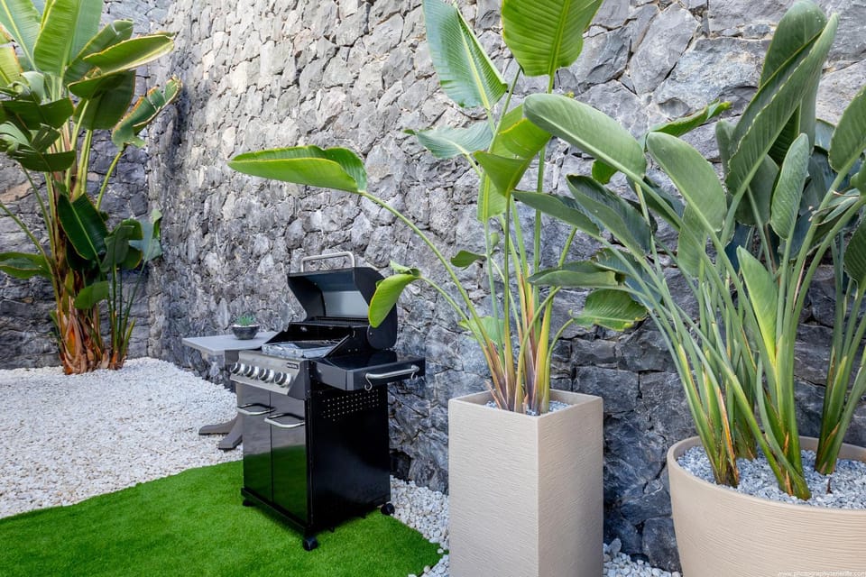 Spring, Day, BBQ facilities, BBQ facilities, Garden, Garden, Garden view