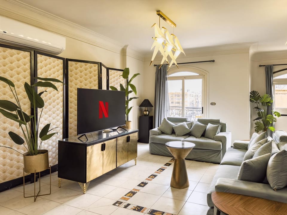 Living room, Seating area, air conditioner
