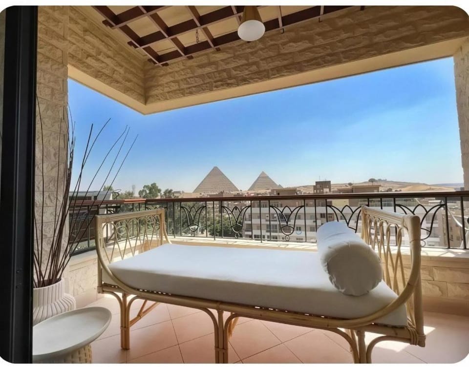 Patio, Day, View (from property/room), Balcony/Terrace, Living room, Seating area, Dining area