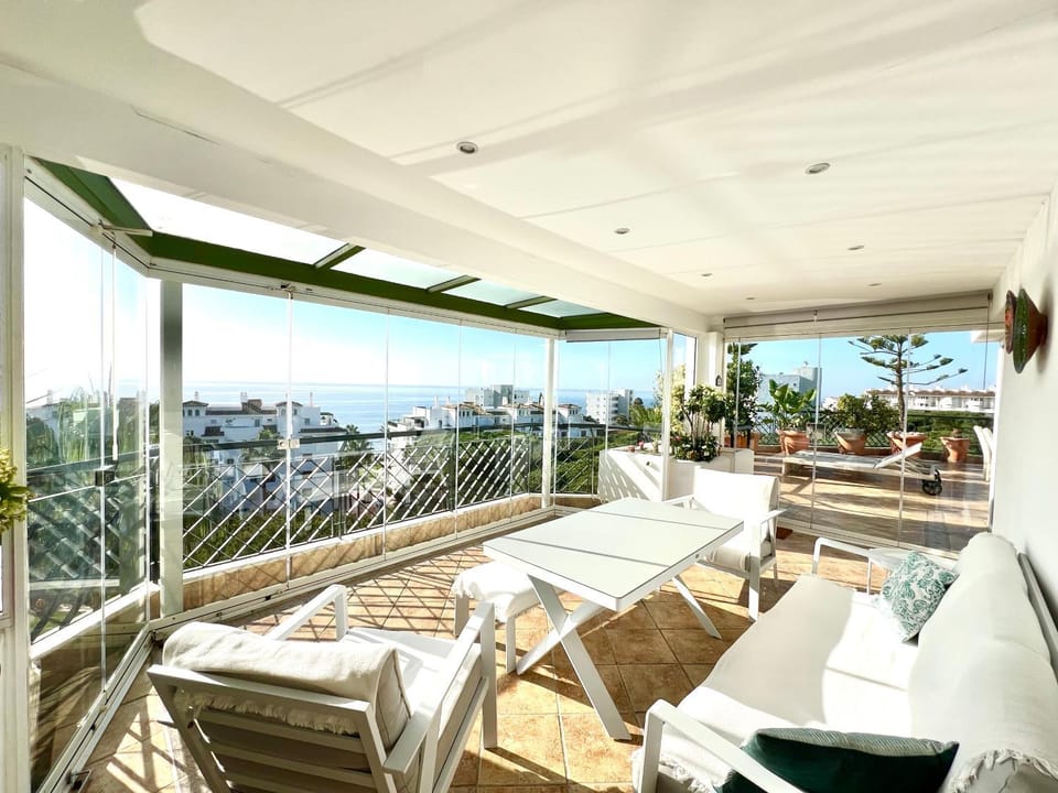Patio, Balcony/Terrace, Balcony/Terrace, Seating area, Sea view
