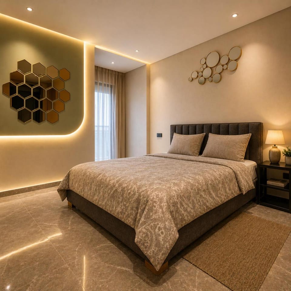 Bed, Photo of the whole room, Bedroom