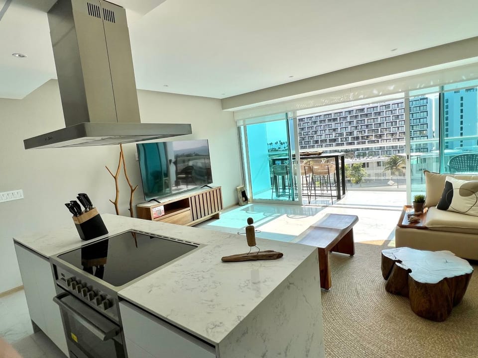 Bucerias 2H-4T Apartment in Nuevo Vallarta