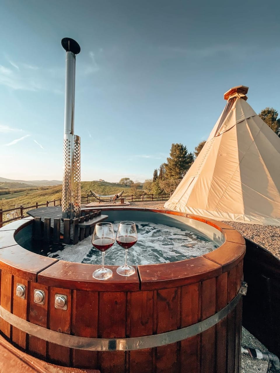 Tepee Indiano Luxury tent in Tuscany