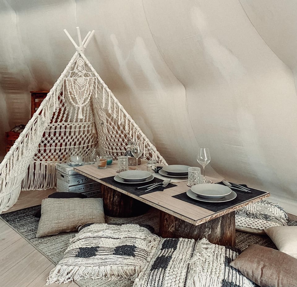 Tepee Indiano Luxury tent in Tuscany
