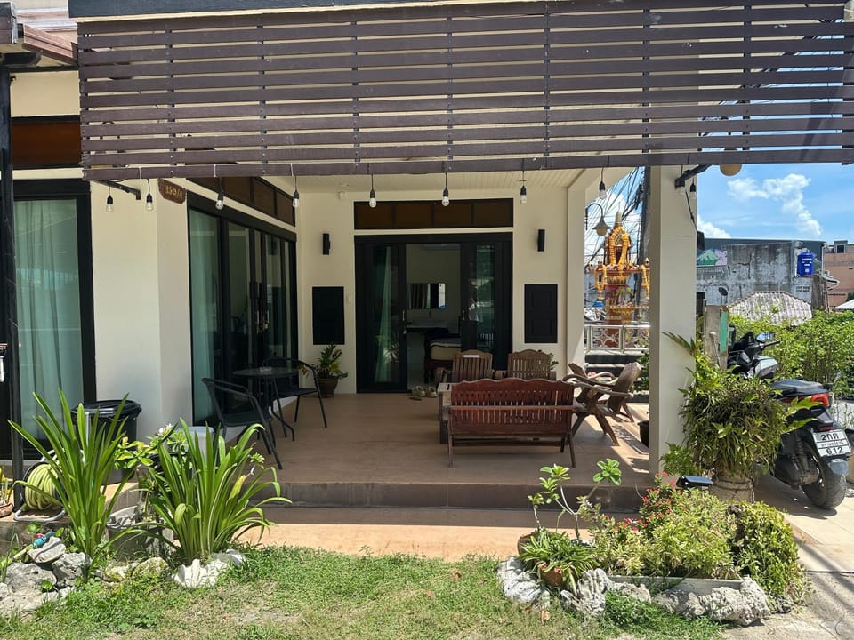 Property building, Garden