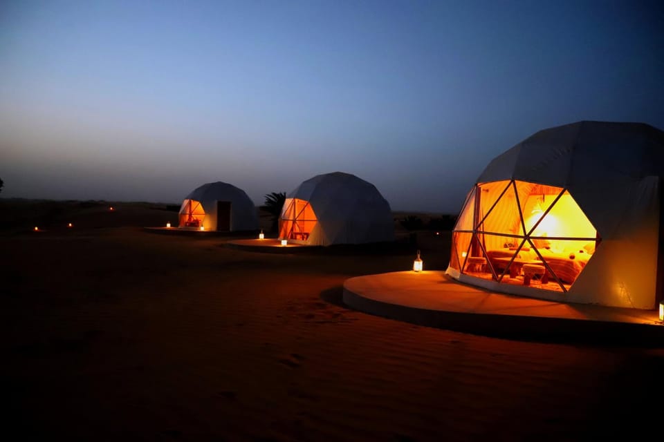 Sahara Bubble Luxury tent in Morocco