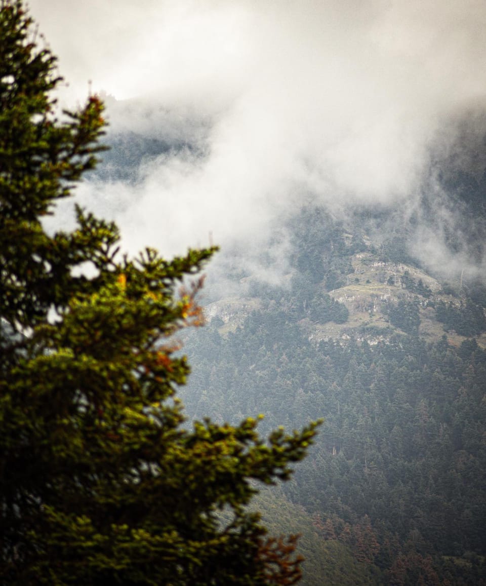 Natural landscape, Mountain view
