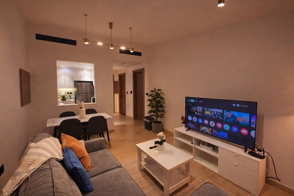 RBE Vacation Homes 1 Bed Smart home in Binghatti Crest JVC Apartment in Dubai