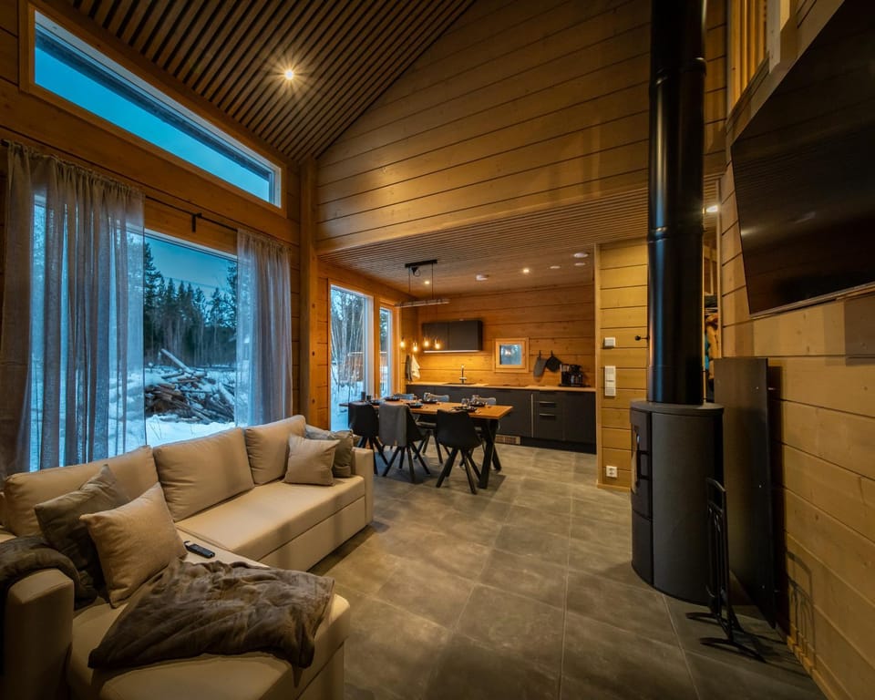 Living room, Dining area, kitchen