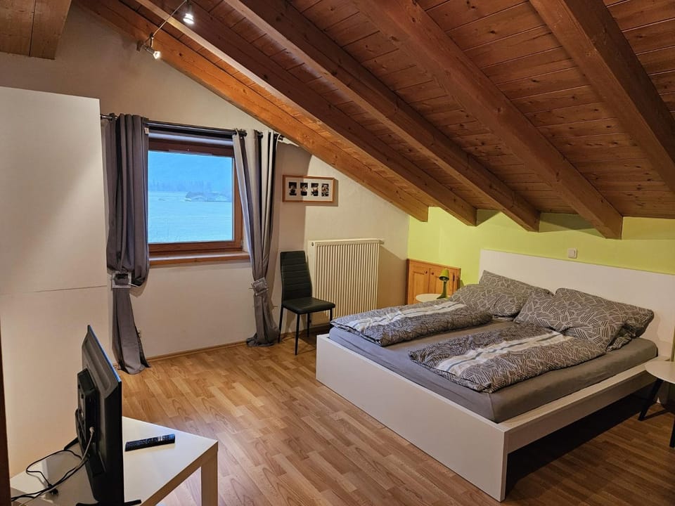 Property building, Living room, Bedroom