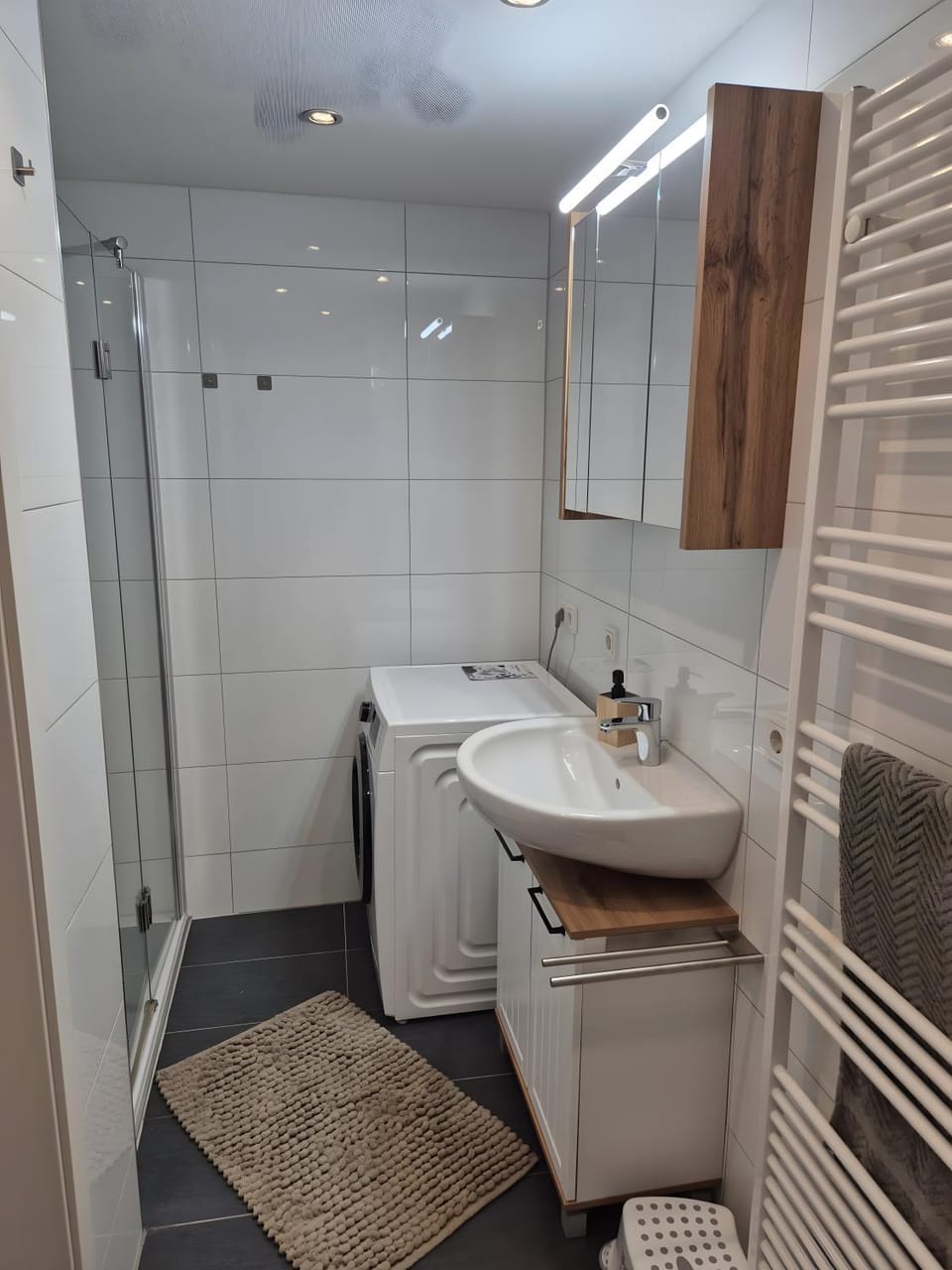 Bathroom, Living room