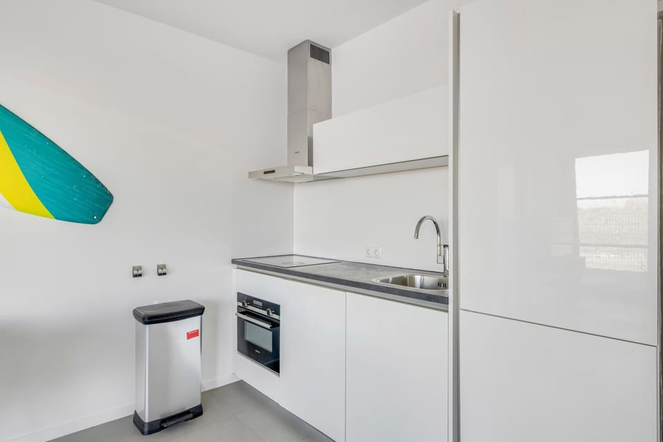 Kitchen or kitchenette, dishwasher