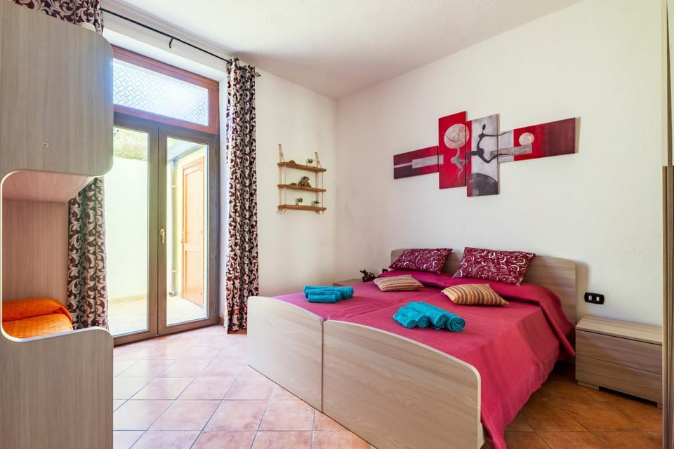 Property building, Living room, Bedroom