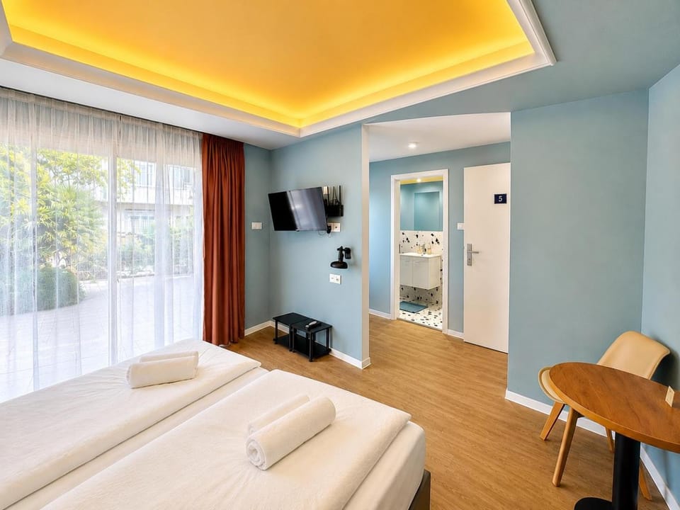 Modern Studio Nr5 private Kitchenette and Bathroom Apartment in Limassol City