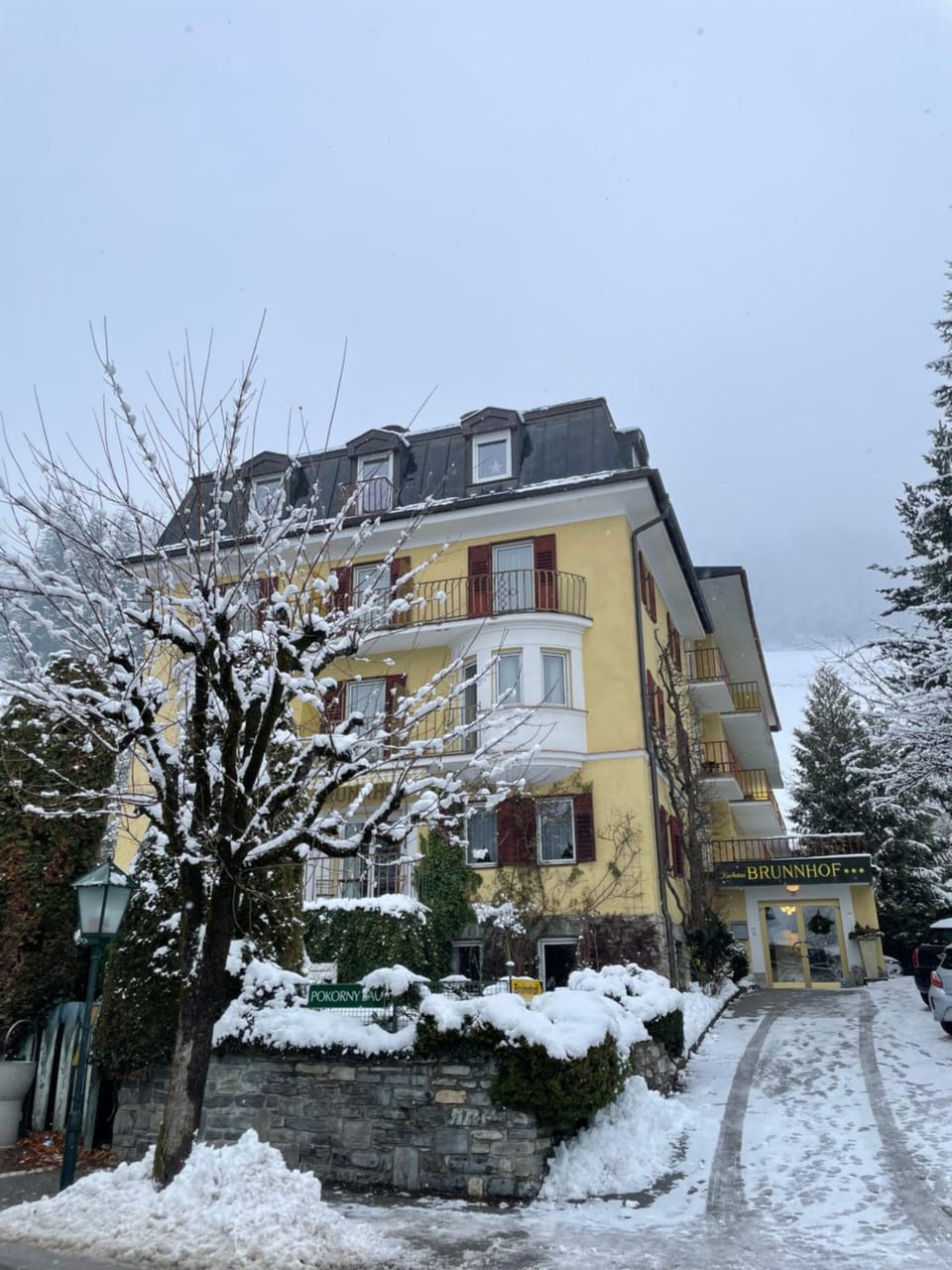 Property building, Winter