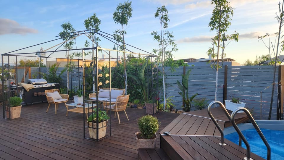 Garden, Balcony/Terrace, Garden view, Pool view