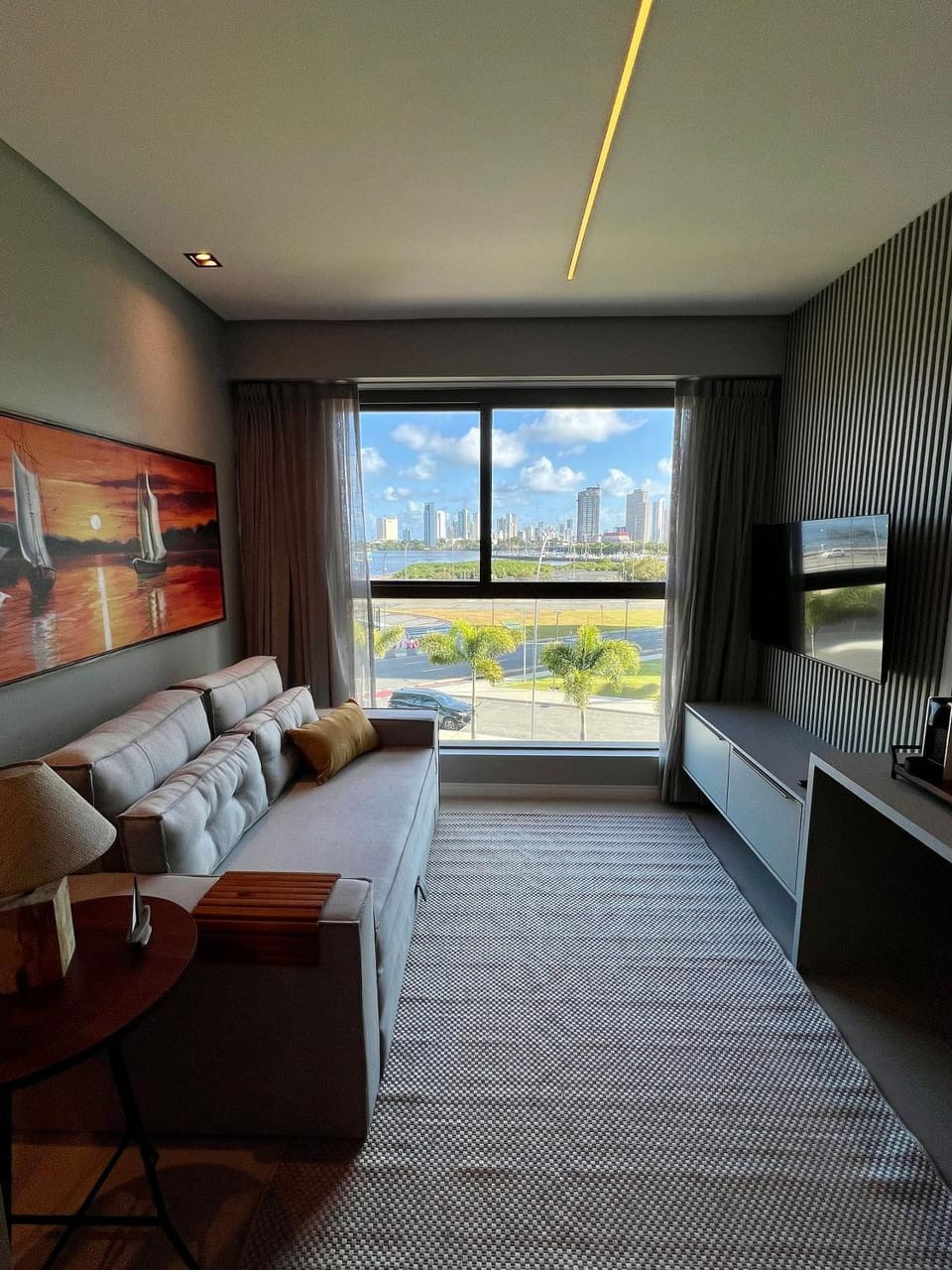 Living room, Sea view