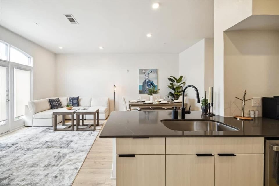 Two-bedroom apt Gorgeous Decor Resort Amenities Apartment in Houston