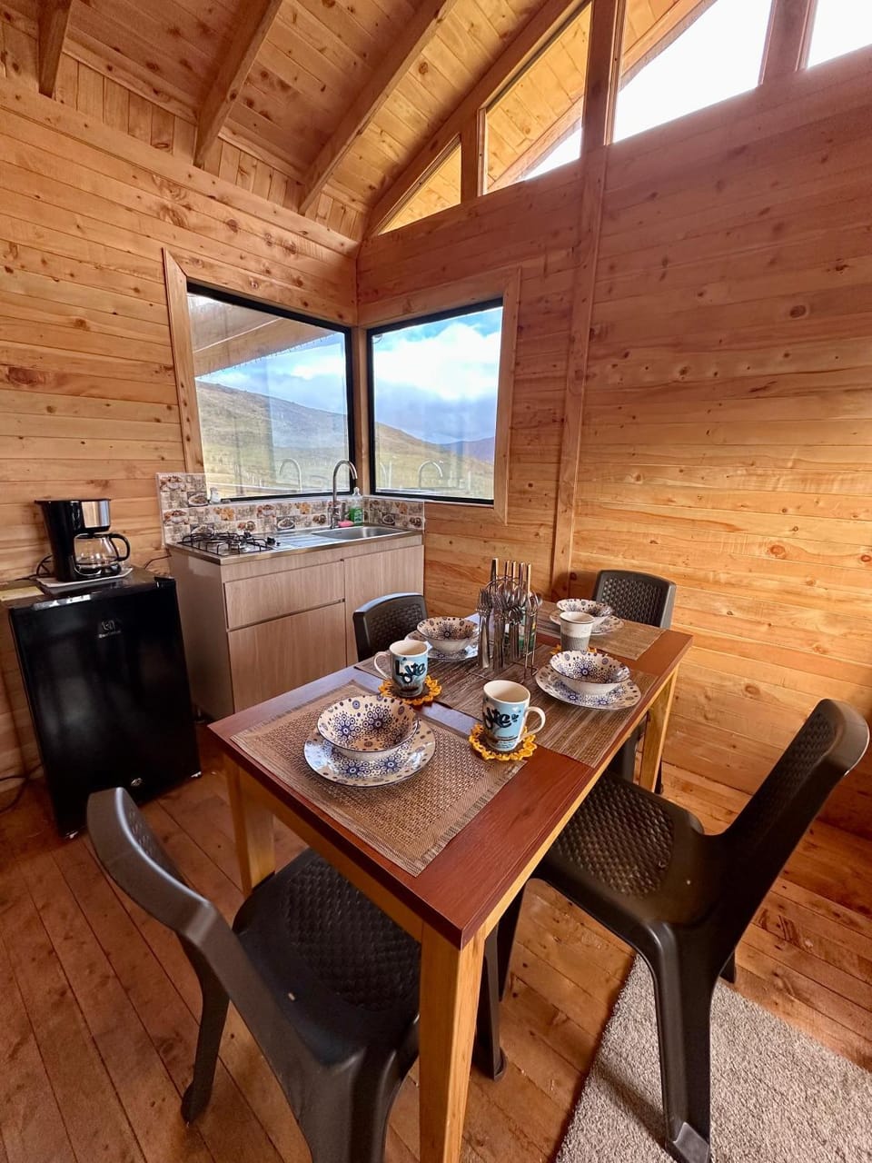 Kitchen or kitchenette, Dining area