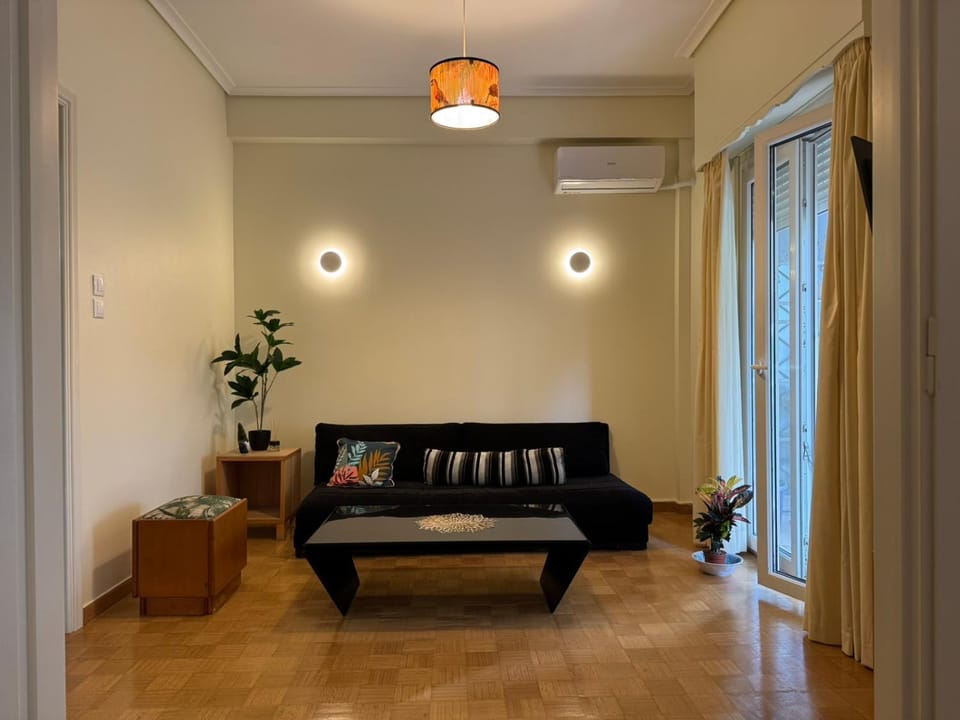 Living room, air conditioner