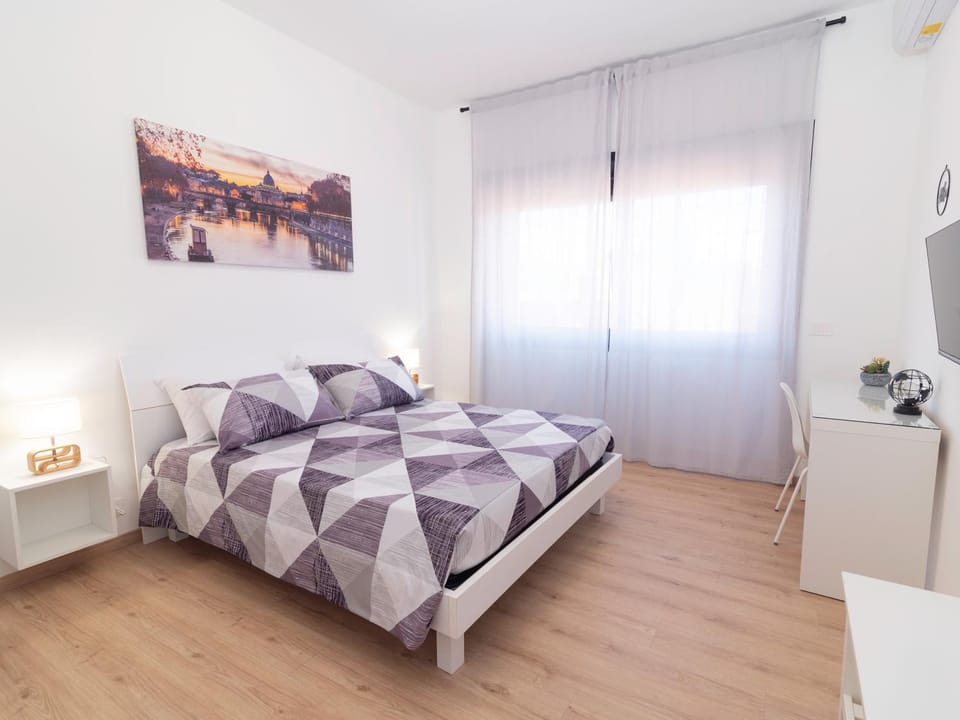 Bed, Photo of the whole room, Bedroom, wardrobe
