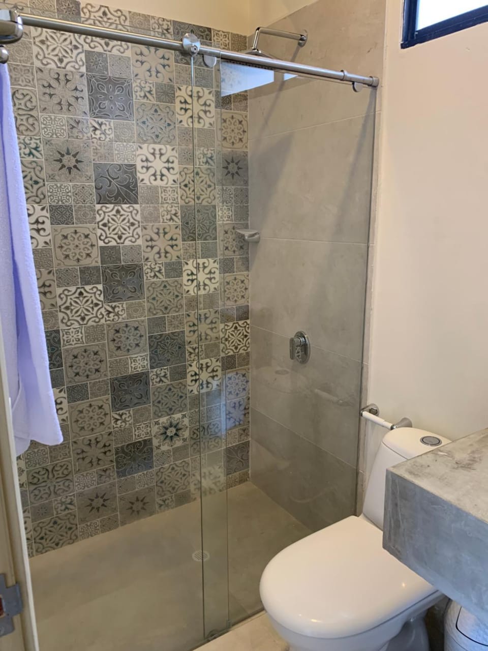 Shower, Toilet, Bathroom, towels