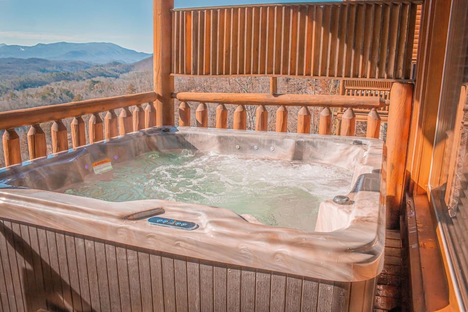 Natural landscape, Hot Tub, Hot Tub, Mountain view