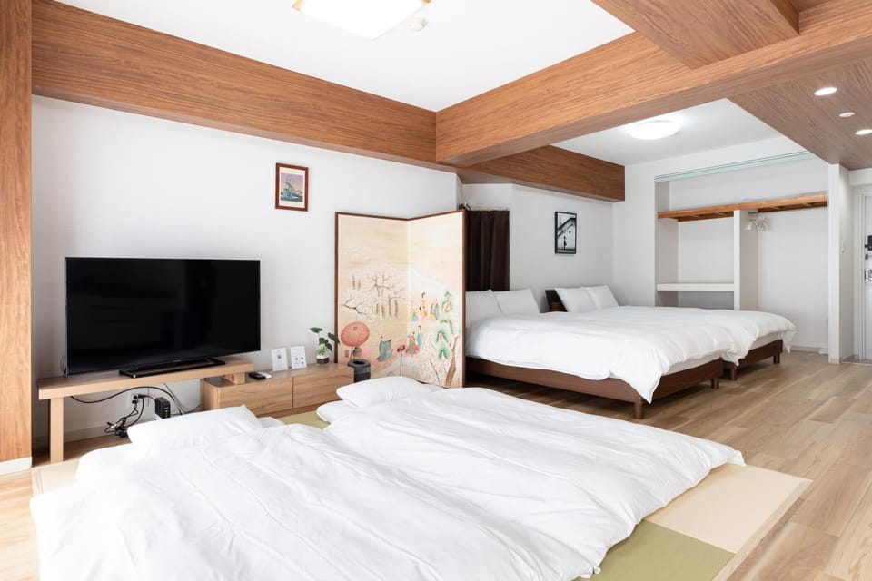 エクセレンス大阪城公園 Osaka Castle Suite - Best for Cherry Blossoms & Park Views - Central Stay Apartment in Osaka