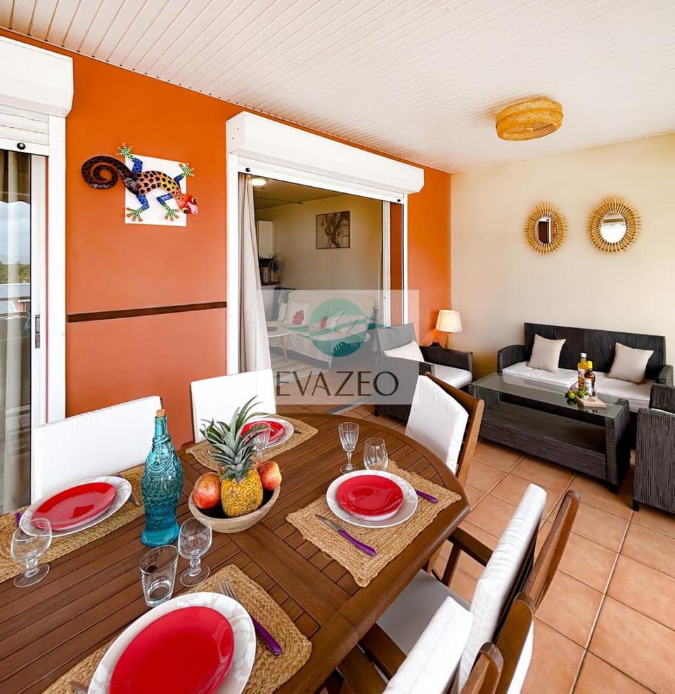 Appartement Tropicana T2 tout confort a 50m de la plage anse Mitan Apartment in Les Trois-Îlets