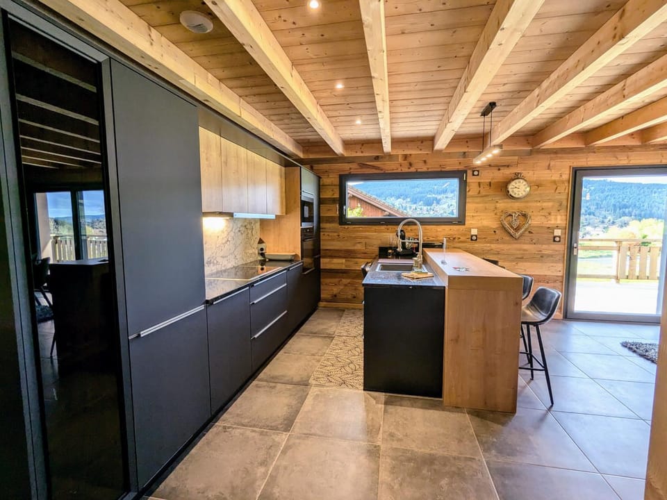 Chalet grand confort avec sauna et balnéo - Proche stations de ski - FR-1-589-762 House in Xonrupt-Longemer