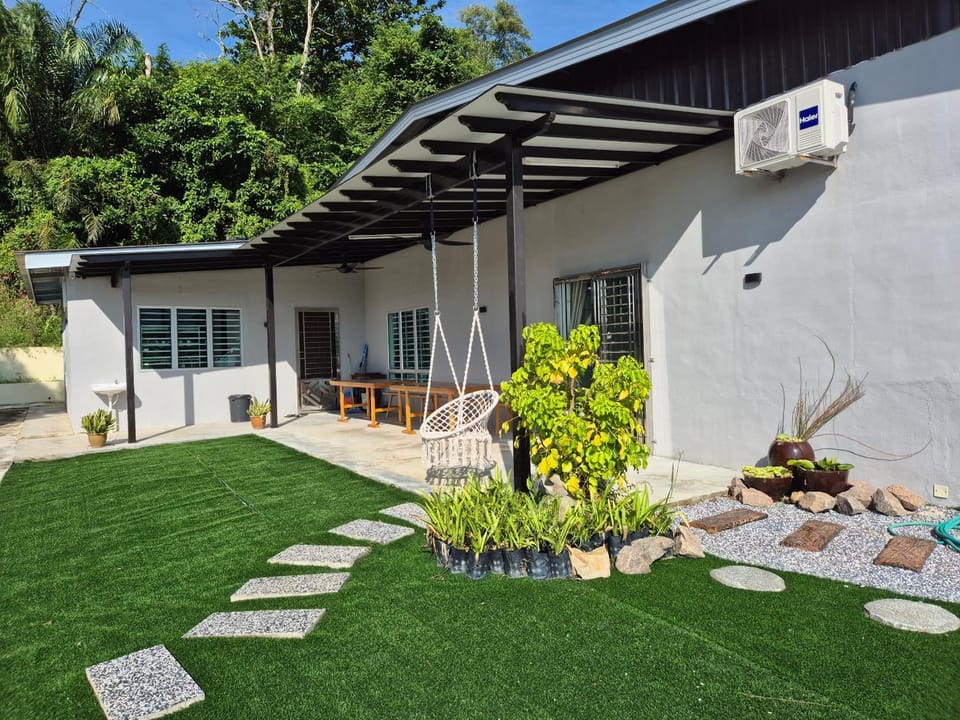 Property building, Garden view