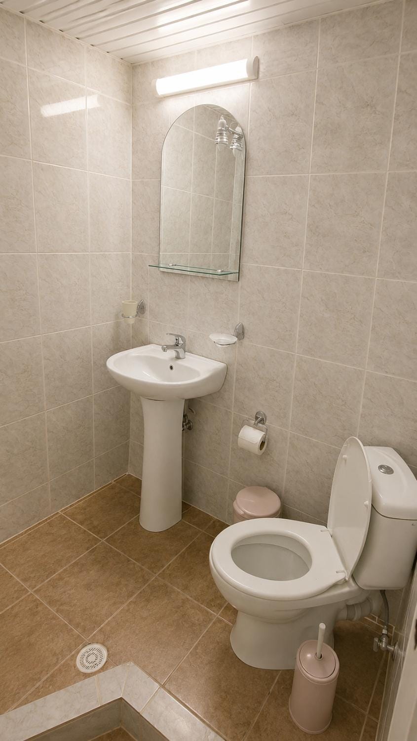 Shower, Toilet