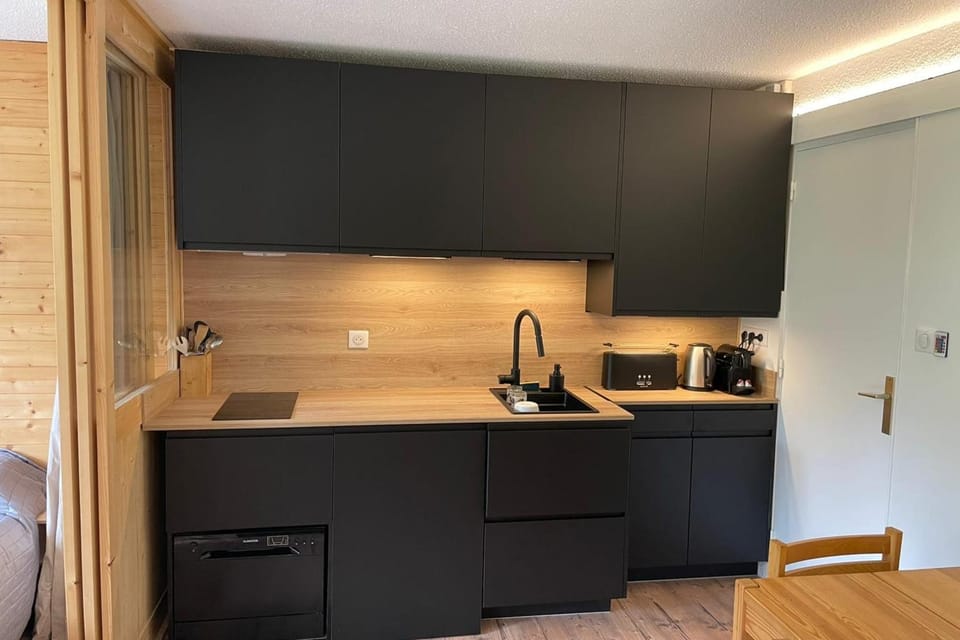 Pretty T2 with balcony and view to the slopes Apartment in Saint-Chaffrey